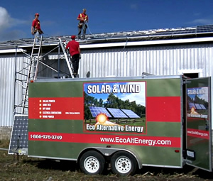 MicroFIT and FIT, feed in tariff programs are a specialty of  Eco Alternative Energy, Ontario